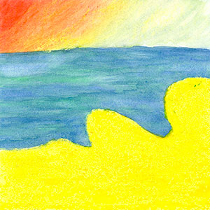 Summer Beach - Creation Art Cards