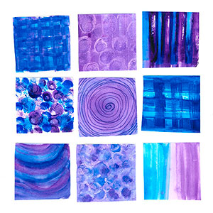 Christmas Presents - Collage & Paint - School Christmas Card Project - Creation Art Cards