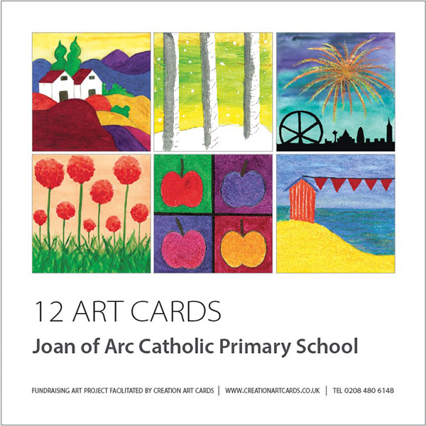 Fundraising Group Designs - Art Card Project for Schools, PTA, Churches, Clubs, Charities