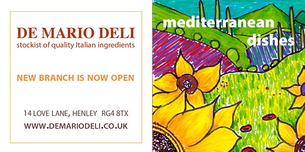 School Fundraising Recipe Book Advertising - Italian Deli